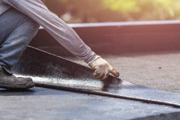 Professional Basement Waterproofing technician working in Fremont, NC